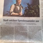 Stadt zeichnet Spendensammler aus