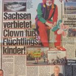 Sachsen verbietet Clown für Flüchtlingskinder