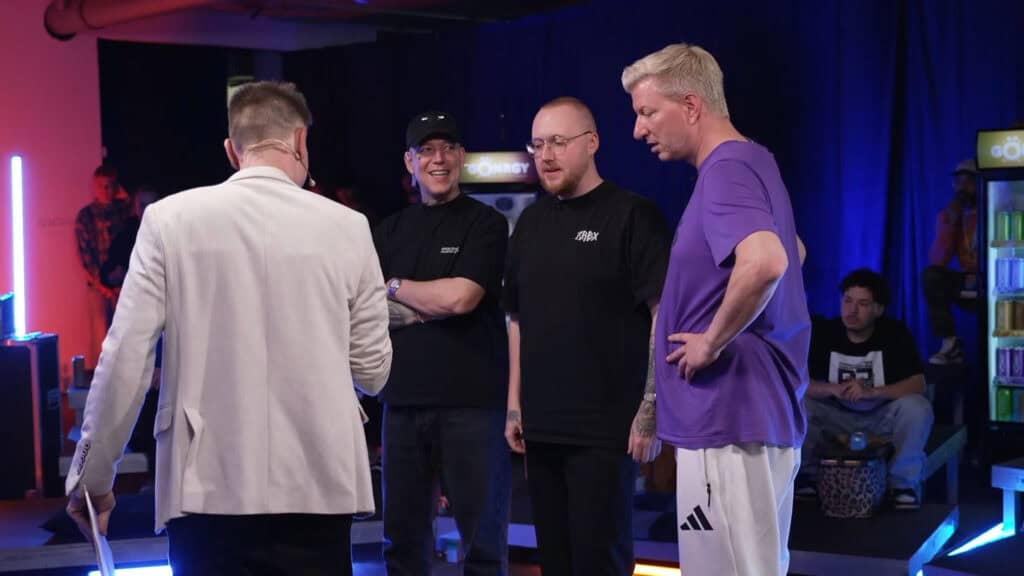 Thomas Majka erklärt bei der Talentshow „Ich kann nix, was kannst du?“ etwas an Monte, Zabex und Schradin