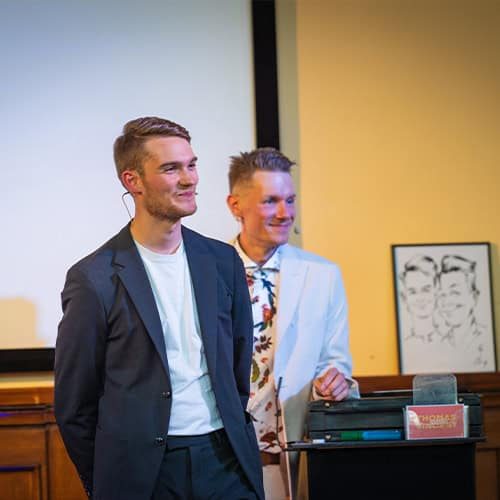 Thomas Majka und Vincent Frommer bei ihrer 10-Jahre-Jubiläumsshow